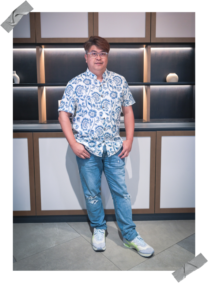 LOVE 972 DJ 江坚文 服装改造前