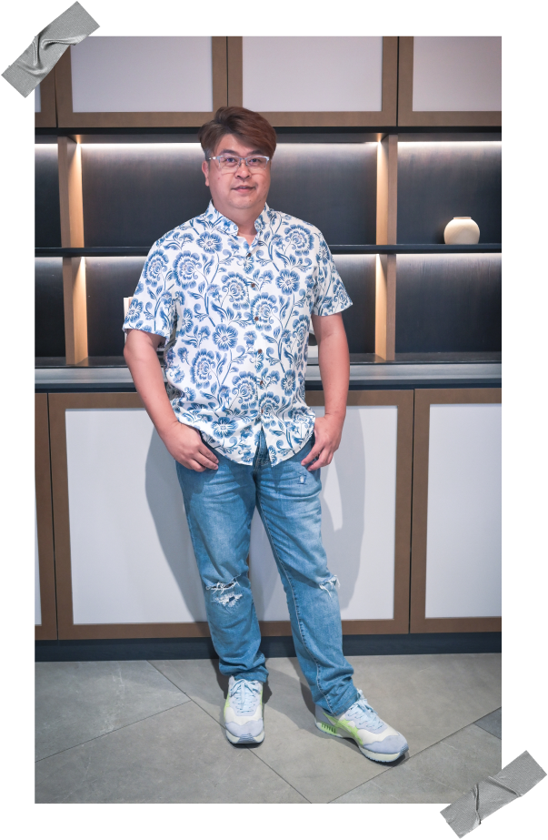 LOVE 972 DJ 江坚文 服装改造前