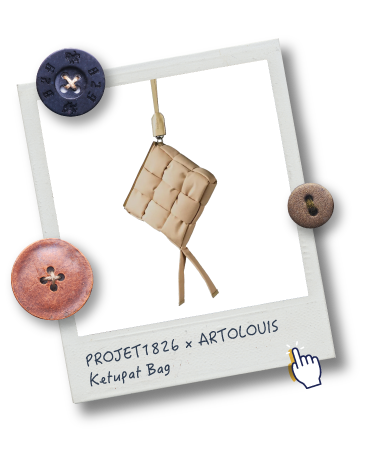 PROJET1826 x ARTOLOUIS Ketupat Bag