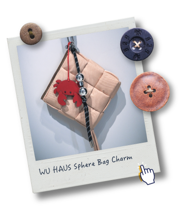WU HAUS Sphere Bag Charm