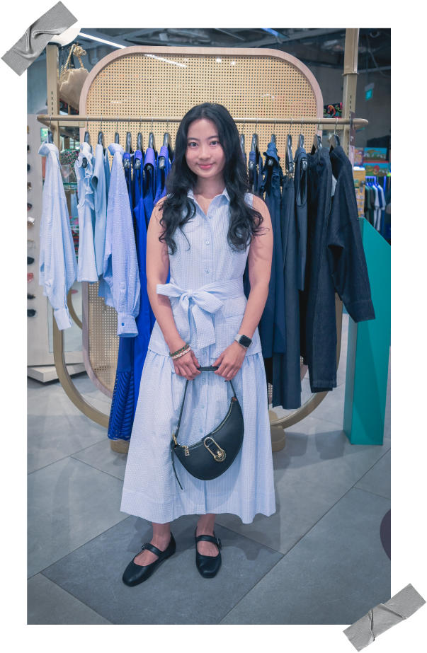 业务合作执行员 梁玮娗 服装改造后