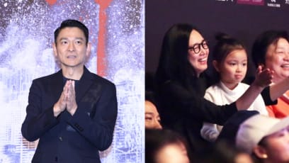 Andy Lau’s 8-Year-Old Daughter Seen Going For Check-Up At Hospital’s Cardiology Department With Mum & Grandpa