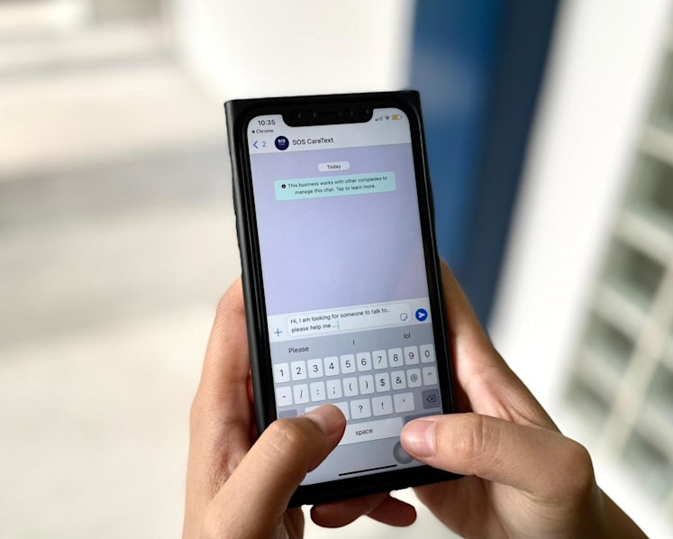 SOS launches 24-hour WhatsApp service to help people in distress