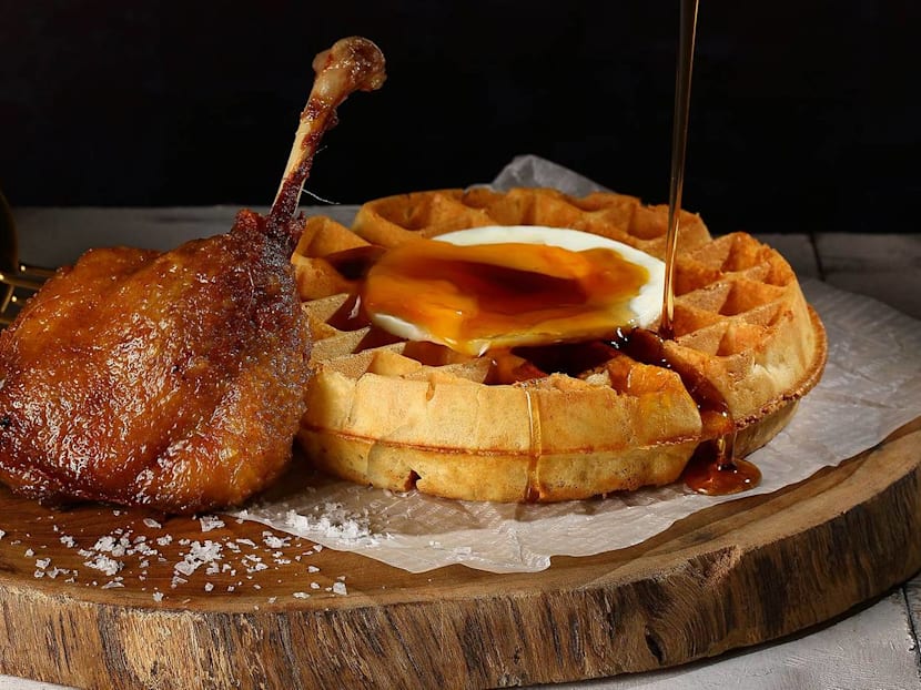 Duckland By TungLok Serves Chinese Roast Duck & Angmoh Dishes Like Duck Confit With Waffle