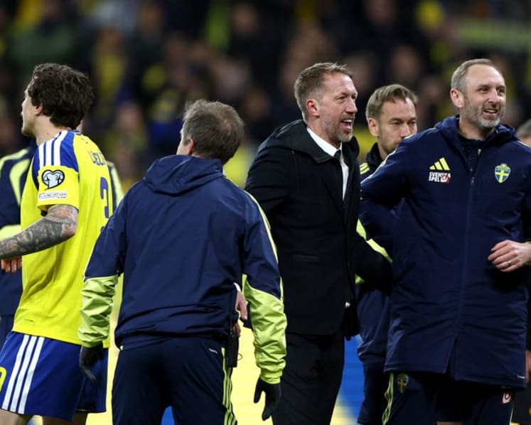 Potter's career night delivers World Cup promised land for resurgent Sweden