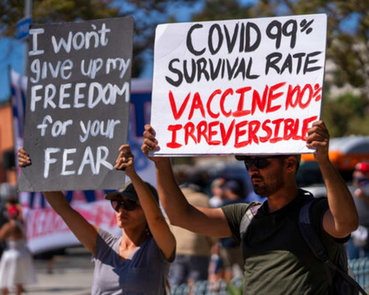 Commentary: Would unvaccinated US workers quit rather than get the COVID-19 vaccine?