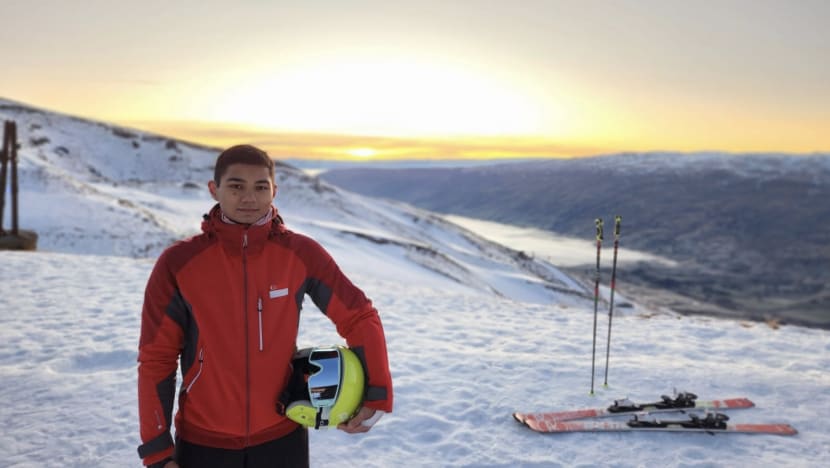 Atlit Ski Alpine SG, Faiz Basha ingin jadi inspirasi buat anak muda tempatan 