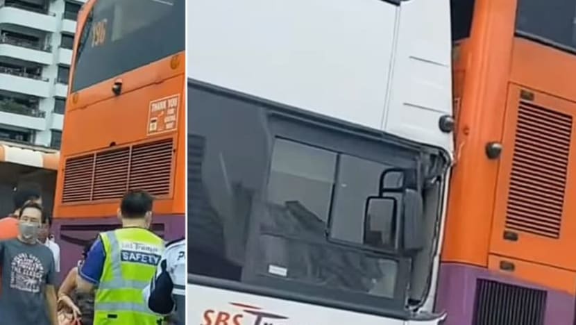 Kanak-kanak 3 tahun antara 8 cedera dalam nahas Marine Parade libatkan 2 bas SBS Transit