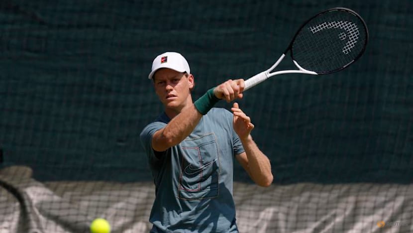 Sinner says he feels better before Wimbledon after French Open heat woes