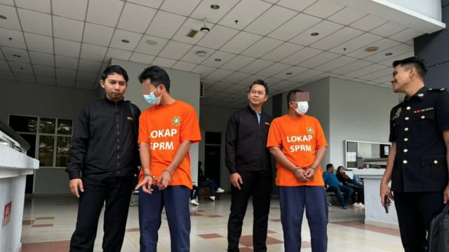 马国两高级官员涉收贿 被反贪会逮捕