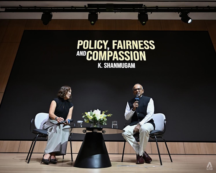 Shanmugam launches new book, says it provides a data point and perspective for future historians 