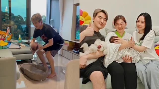 Gina暴怒“控诉”李腾对“小小腾”做出“危险动作”：他是你儿子不是你的玩具！