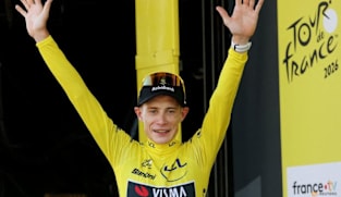 Vingegaard closes difficult chapter as he dons Tour yellow jersey
