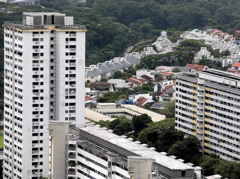 HDB flats and private property, condominiums in the Holland area on Feb 15, 2023.