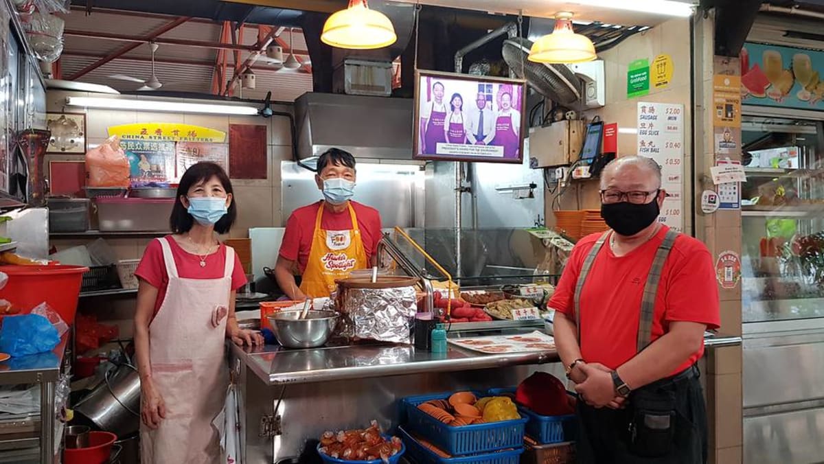 On The Red Dot: Hawk This Way - Maxwell Food Centre - CNA