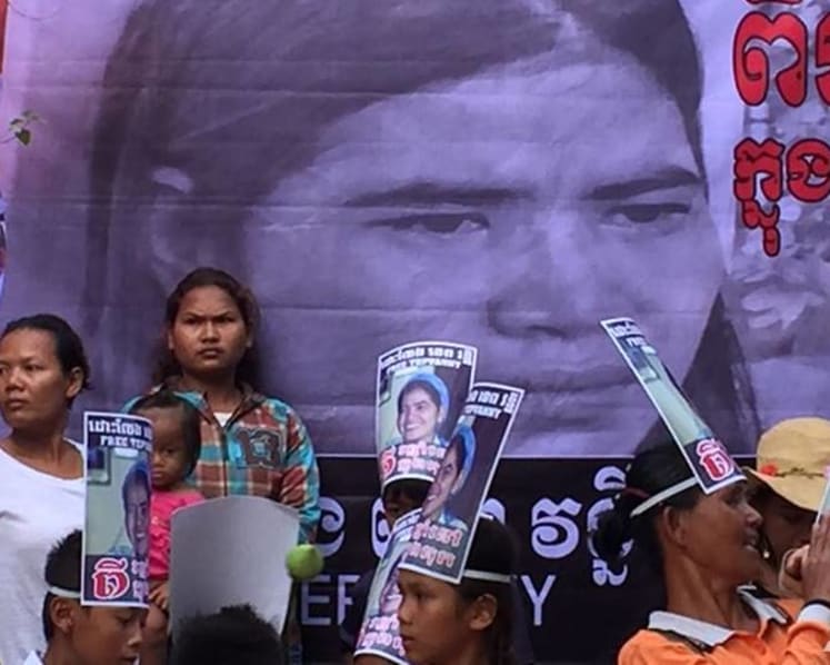 Cambodian king grants pardons to land rights activists