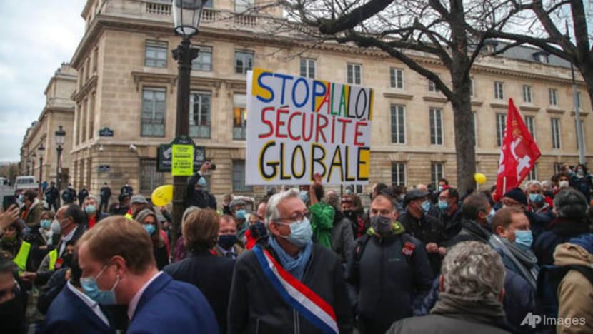 Protests staged across France against Bill on police images