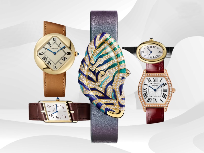 The many faces of Cartier watches 