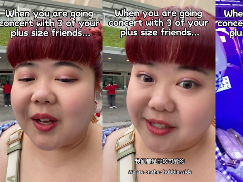 Xixi Lim and her 'plus-sized friends' apologise to people sitting next to them for 'squeezy' situation at A-Mei’s concert 