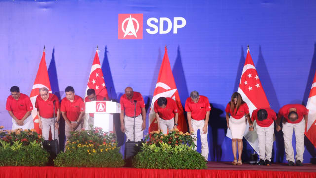 【GE2025】民主党为袁麒钧失言事件 率众候选人群众大会上道歉