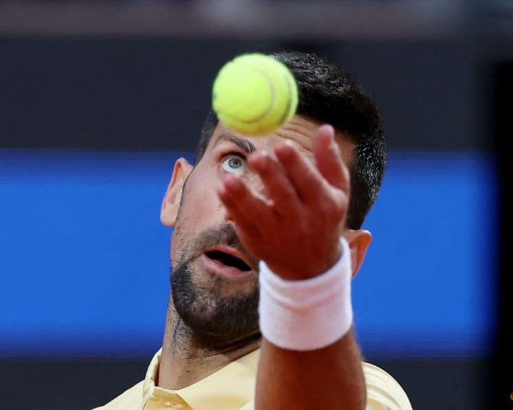 Prizmic stuns idol Djokovic at the Italian Open