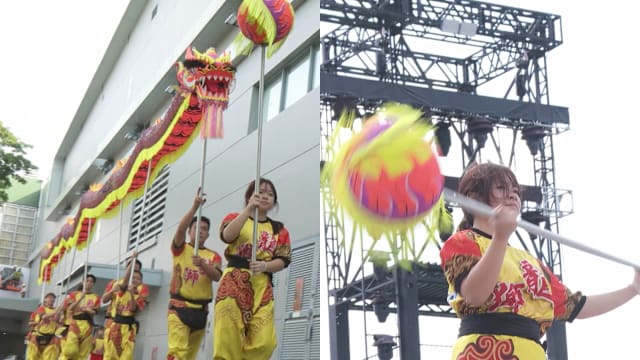  前线追踪  | 16岁女生首次带队舞龙珠 “我把文化传承下去”