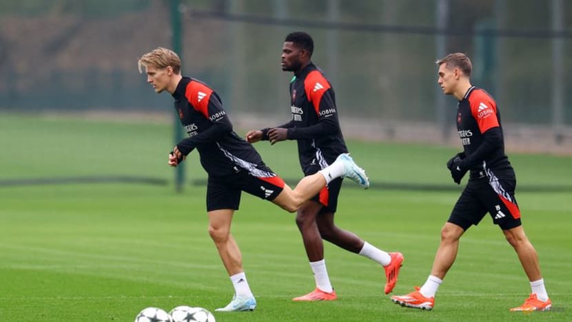 Arsenal skipper Odegaard back in training after two months
