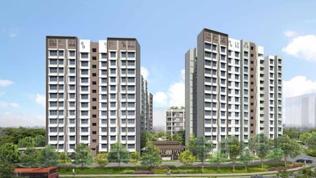 淡滨尼优选地段二房式预购组屋单位 首次购屋单身者申购率高达110