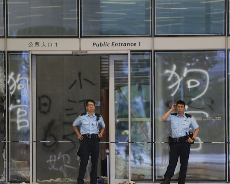Did Carrie Lam and Hong Kong police deliberately let protesters wreak havoc?