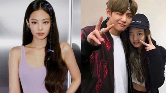 BLACKPINK Jennie和BTS V爆已低调分手！