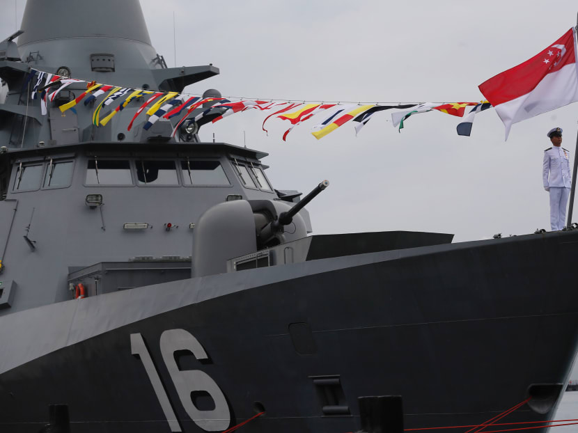 Commissioning of RSN's second and third Littoral Mission Vessel (LMV)