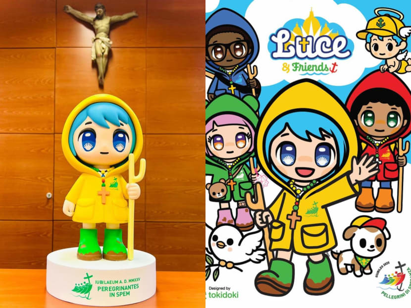 The Vatican unveils anime mascot Luce, designed to bring 'a message of hope and welcome' The Vatican unveils anime mascot Luce, designed to bring 'a message of hope and welcome'