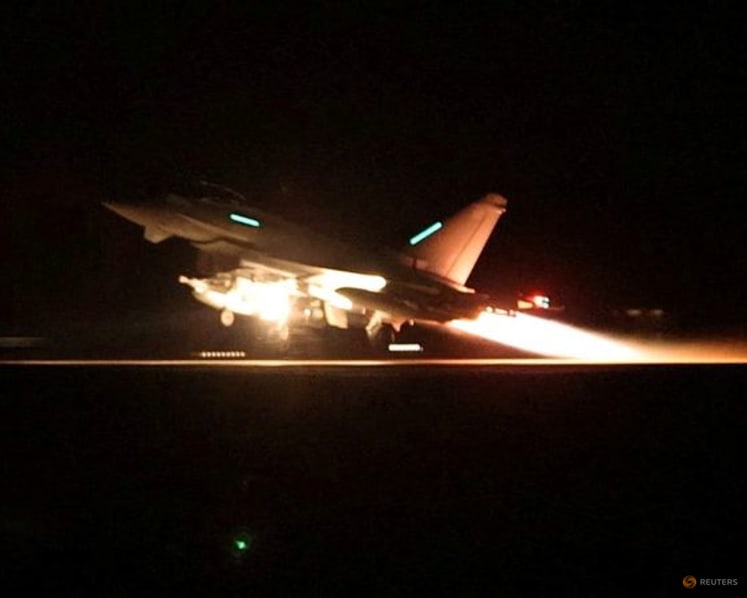 Singapore did not take part in US-led military strikes against Yemen's Houthi rebels