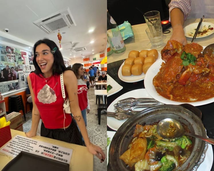 Singer Dua Lipa explores Katong, enjoys laksa and sour plum drink ahead of her Singapore concerts