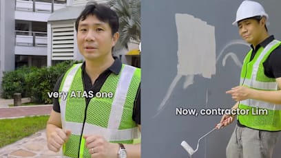 Jamus Lim Flaunts His Acting Chops Playing "Contractor Lim" Character In Video Introducing Paint 