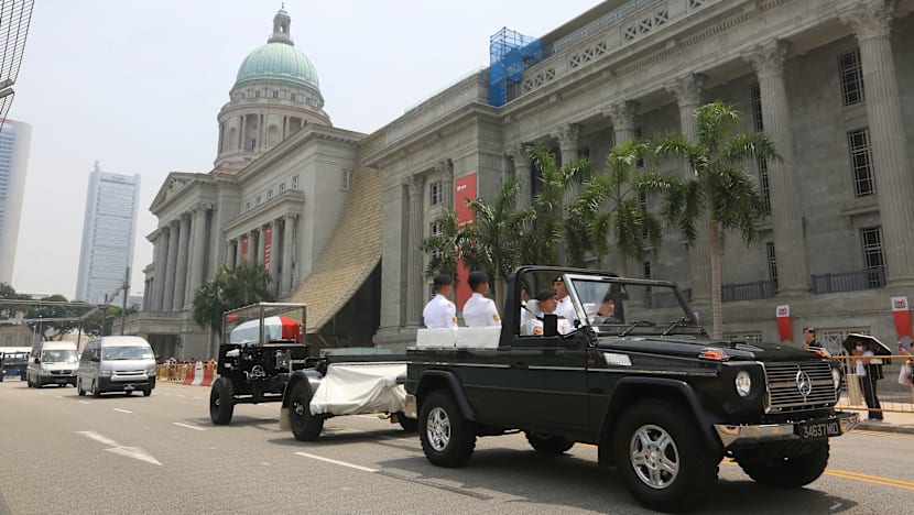 Final journey across S’pore for S R Nathan during funeral procession