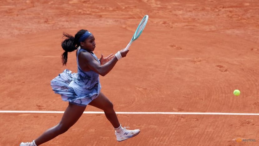 Second seed Gauff survives blip to beat Bouzkova at French Open