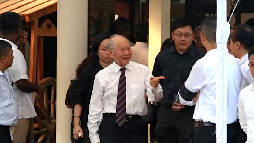 PM Lee, family and friends pay respects to S R Nathan