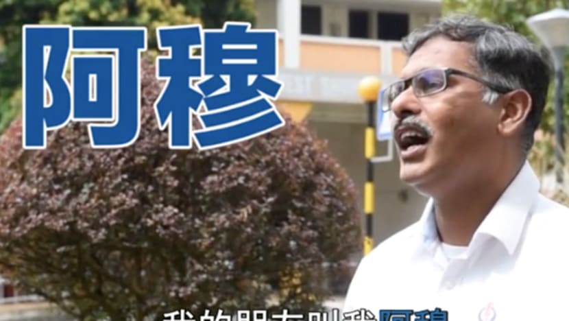 All in a day’s work for ‘Ah Mu’: Painting walls, playing a piano, doing push-ups