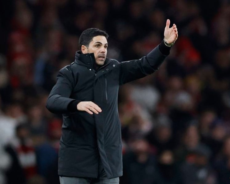 Arteta hoping to break Arsenal's New Year's curse at top of Premier League