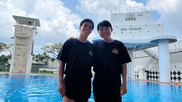 巾帼不让须眉 海军“战斗潜水员课程”迎首两位女毕业生