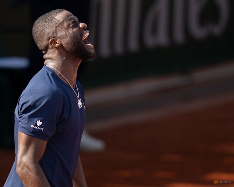Tiafoe makes online plea after losing racket in crowd during victory celebrations