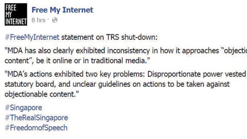 Blogger group slams shutdown of website as blatant censorship