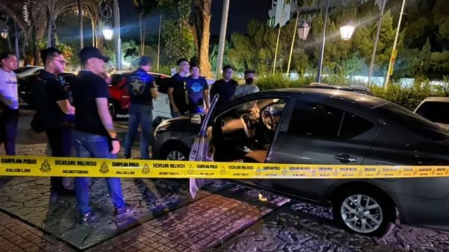 马国毒贩驾车撞警欲逃 警员向车轮连射七枪截停