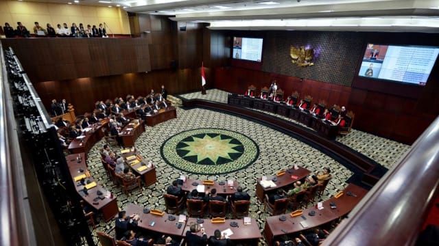 印尼宪法法院驳回阿尼斯和甘查尔要求推翻选举结果的申请