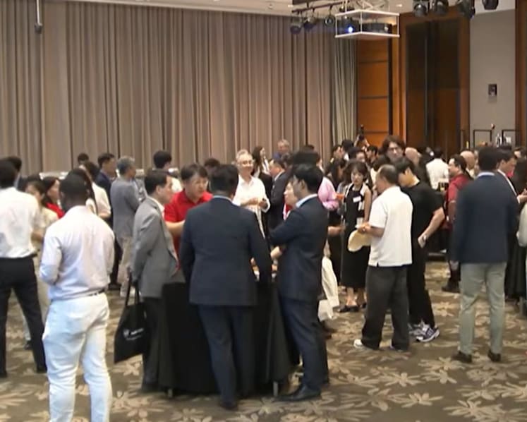 Singaporeans in South Korea mark upcoming National Day at Seoul reception 