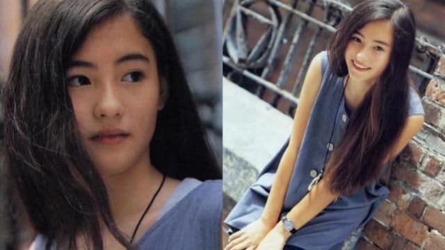 天生丽质！张柏芝14岁少女照曝光