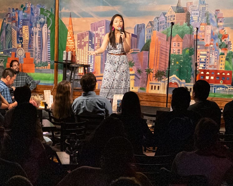 The Singaporean comedian in Silicon Valley making punchlines out of failures 