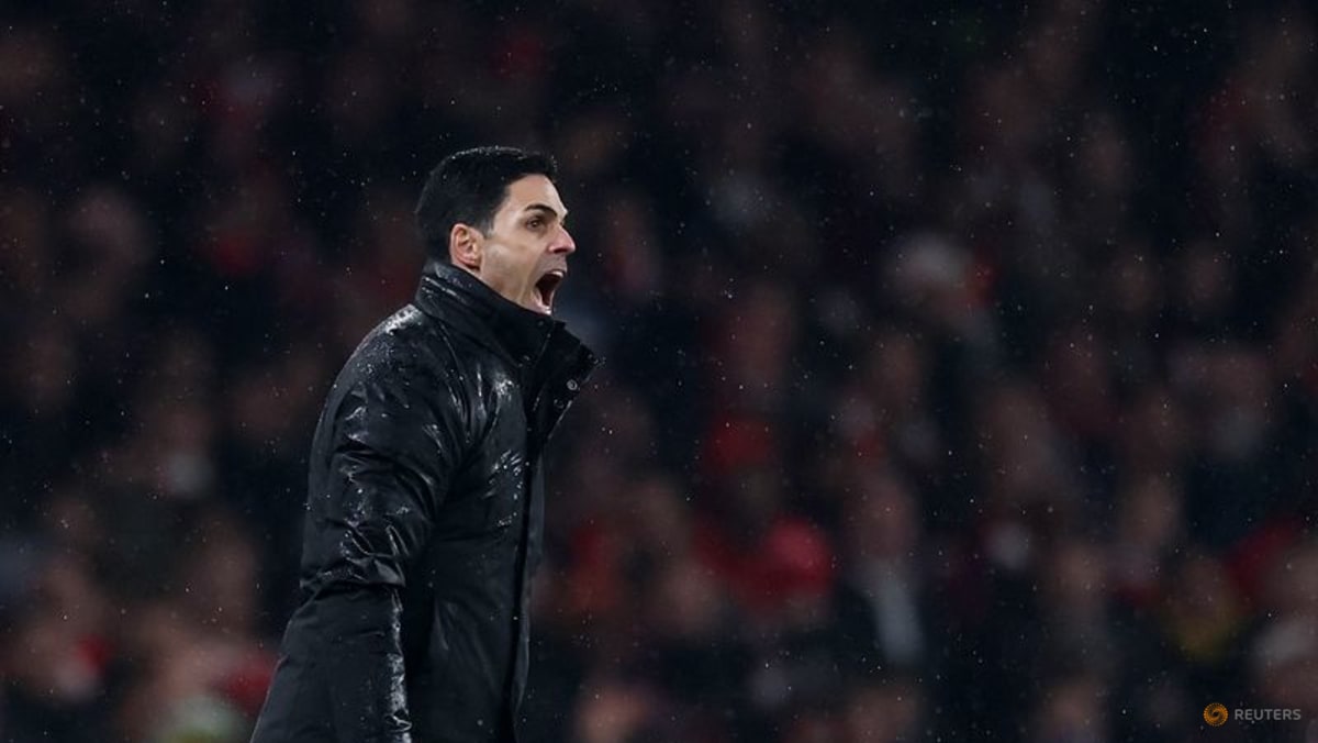 Arteta upbeat on Arsenal's title push but expects tough Sunderland challenge