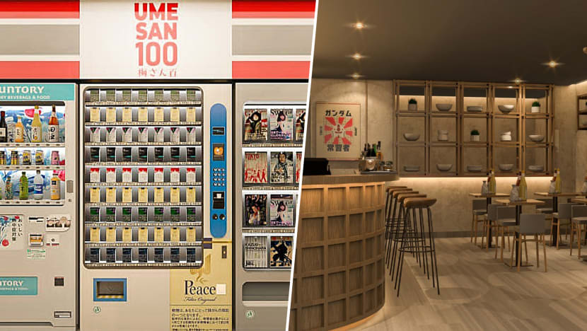 Vending Machines Hide Secret Door To Dry Ramen Bar & Japanese “Speakeasy” Serving Umeshu Cocktails